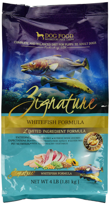 ZIGNATURE Dog Food Whitefish (4 lb)