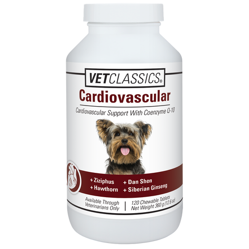 Vet Classics Cardiovascular Canine Support Chewable Tablets (120 count)