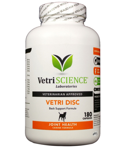 Vetri Disc Back Support Capsules for Dogs (180 count)