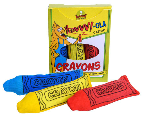 Yeowww! Catnip Crayons (1 Box)