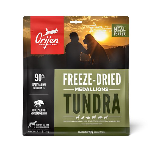 ORIJEN Tundra Freeze Dried Dog Food