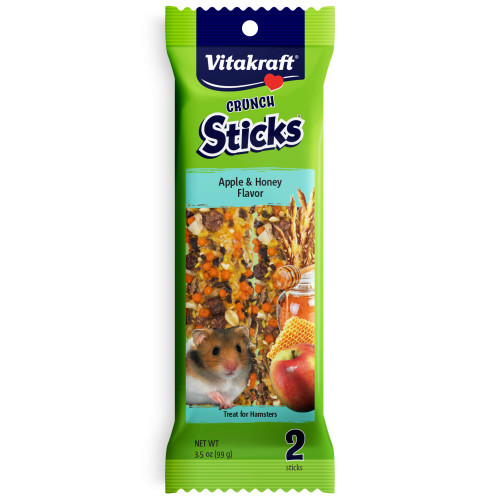 Vitakraft Crunch Sticks for Hamsters [Apple & Honey] (3.5 oz)