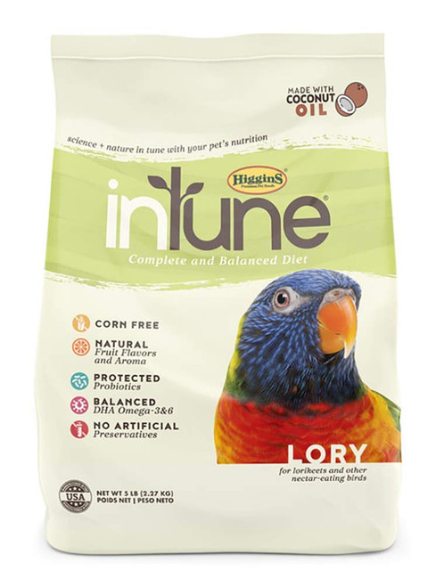 Higgins InTune [Lory Food] (5 lb)