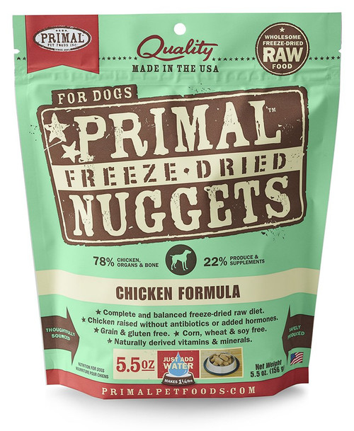 Primal Freeze- Dried Dog Food [Chicken Formula]