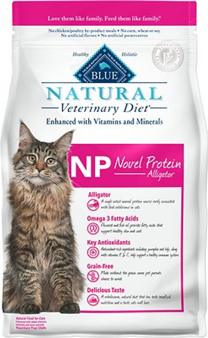 Blue Buffalo Natural Veterinary Diet [NP Novel Protein Alligator] for Cats