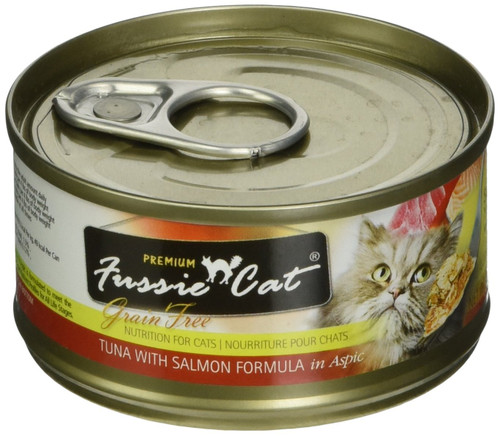 FUSSIE Can Tuna Salmon [24 count] [2.82 oz]