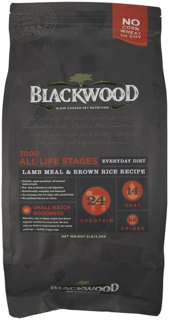 BW Dog 3000 Lam Brown Rice