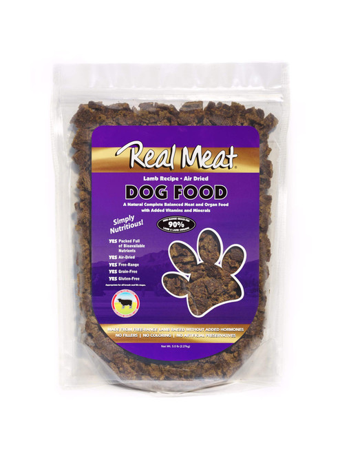 REAL Food Dog Lamb (5 lb)