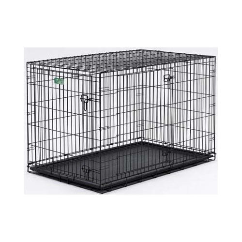 Midwest Dog Double Door i-Crate Black 36" x 23" x 25"