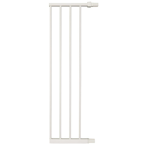 Midwest Steel Pressure Mount Pet Gate Extension 11" White 11.375" x 1" x 39.125"
