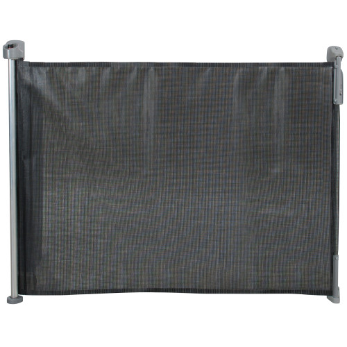 Kidco Retractable Safeway Mesh Mounted Gate Black 55" x 1" x 33.5"