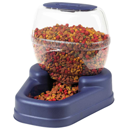 Bergan Elite Gourmet Pet Feeder Large Blue 16.63" x 15.25" x 14.25"