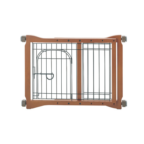 Richell The Pet Sitter Pressure Mounted Gate Autumn Matte 28.3" - 41.3" x 2" x 20.9"