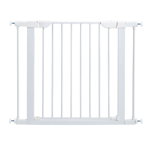 Midwest Steel Pressure Mount Pet Gate White 29.5" - 38" x 1" x 29.875"