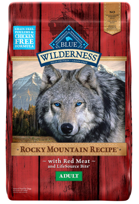 Blue Buffalo Wilderness [Rocky Mountain Recipe with Red Meat] Adult Dog Food