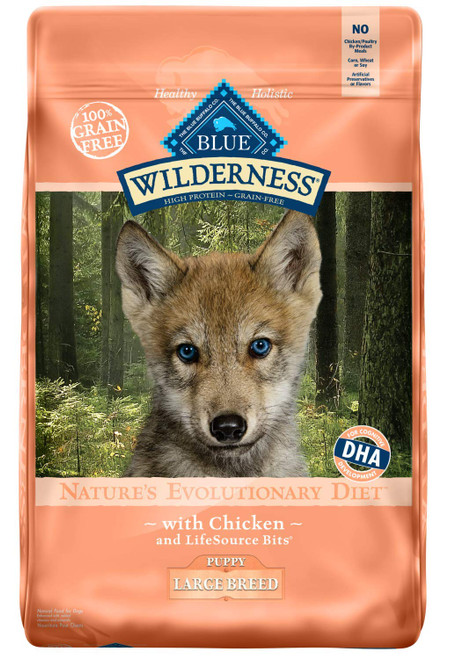 Wild Buffalo Wilderness [Breed Puppy Chicken Recipe] Dog Food (24 lbs)