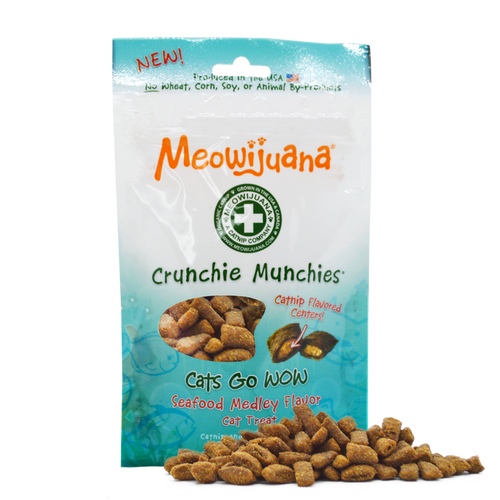Meowijuana Crunchie Munchie (Seafood Medley) [3 oz]