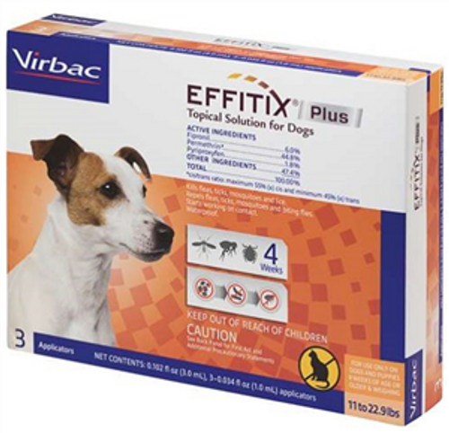 Effitix Plus for Dogs (3 count)
