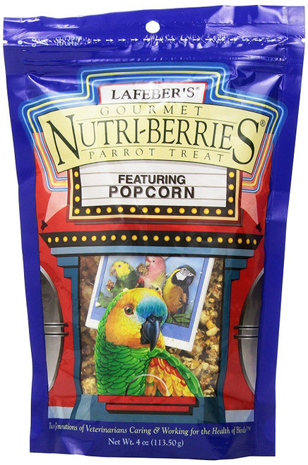 LAF Nutri Berr Popcorn for Parrots (4 oz)