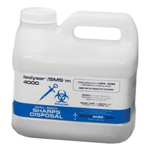 Isolyser SMS Sharps Mail-Back System (5.8 Liter)