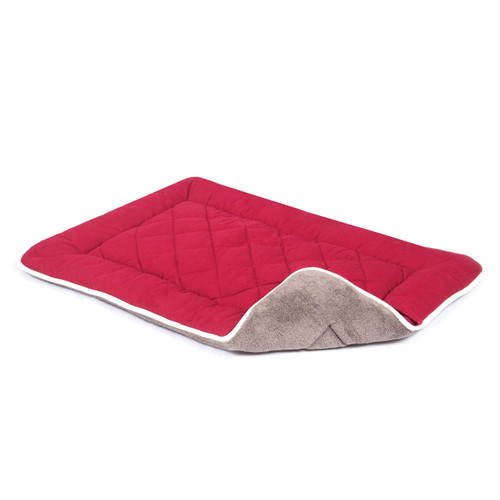 DGS Pet Products Pet Cotton Canvas Sleeper Cushion (Berry / X-Small)