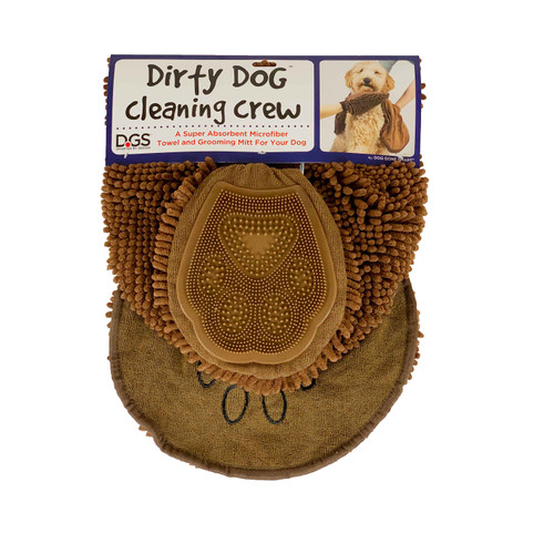 DGS Pet Products Dirty Dog Shammy Towel Brown (Brown)