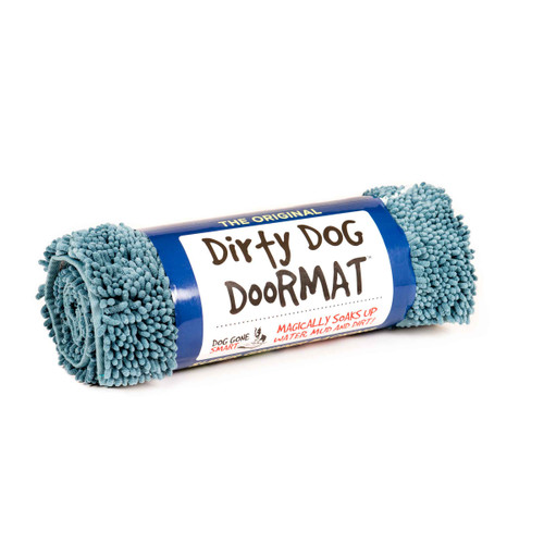 DGS Pet Products Dirty Dog Door Mat (Pacific Blue / Medium)