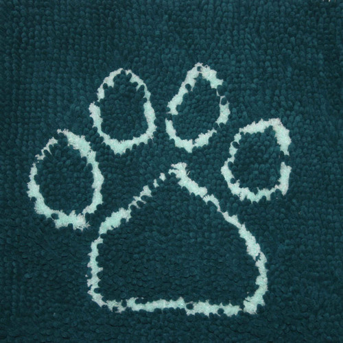 DGS Pet Products Dirty Dog Door Mat (Petrol/Turquoise / Medium)