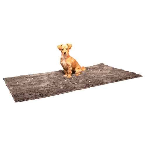 DGS Pet Products Dirty Dog Doormat Runner (Misty Grey)