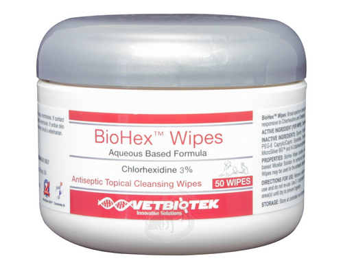 BioHex Wipes (50 count)