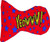 Ducky World Stinkies Stars Catnip Toy (Red)
