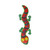 Outward Hound Fire Biterz Exotic Lizard Dog Toy