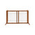 Richell Freestanding Pet Gate HS Autumn Matte 28.3" - 47.2" x 23.6" x 27.6"