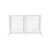 Richell Freestanding Pet Gate HL White 28.3" - 47.2" x 23.6" x 27.6"