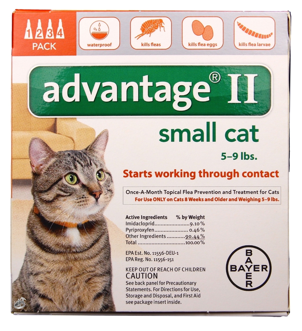 advantage small cat 2 pack