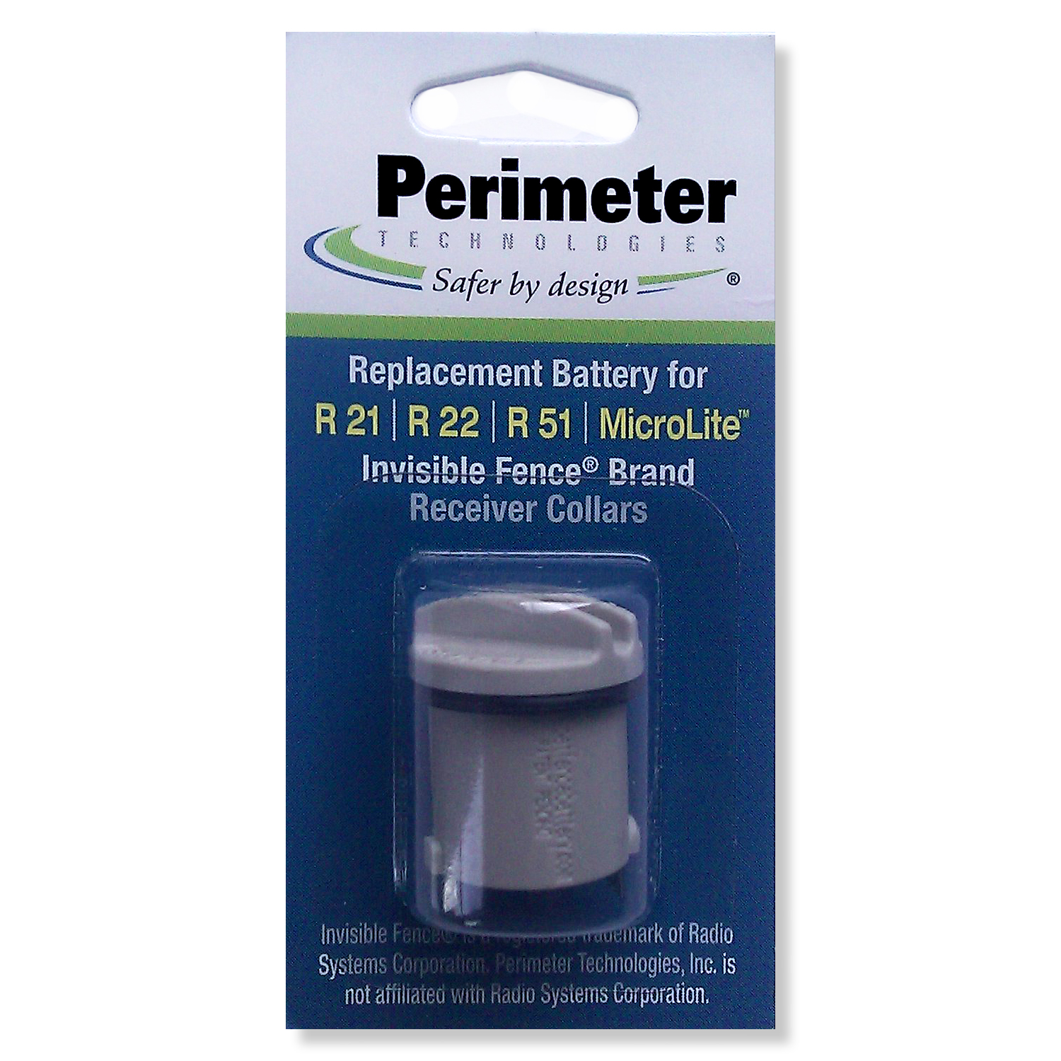 Perimeter Technologies Invisible Fence Compatible R21 and R51 Dog Collar  Battery Year Supply - Pet Wish Pros