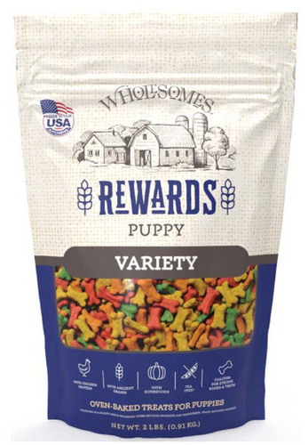 Wholesomes Rewards Dog Treats (Puppy Variety) - Pet Wish Pros