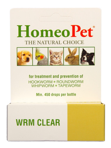 homeopet wrm clear