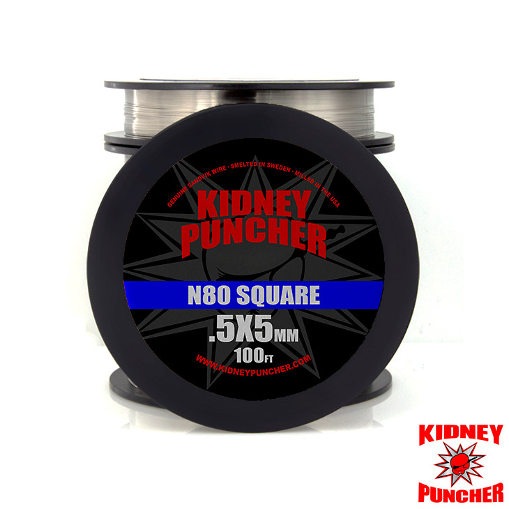 N80 Square Wire 100ft Spool - Kidney Puncher