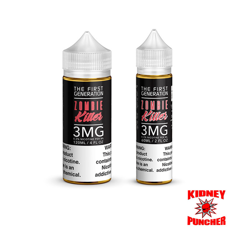 その他 geek zombie Killer Geary GK Vapors - Zombie Killer 60ml & 120ml - Kidney Puncher
