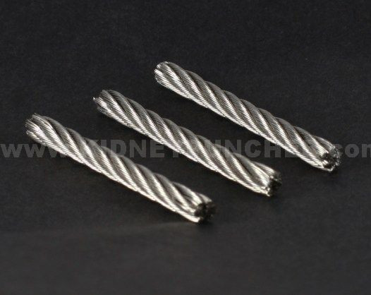 Wire Rope Wick 7x19 1/8 32mm 3 pack - Kidney Puncher