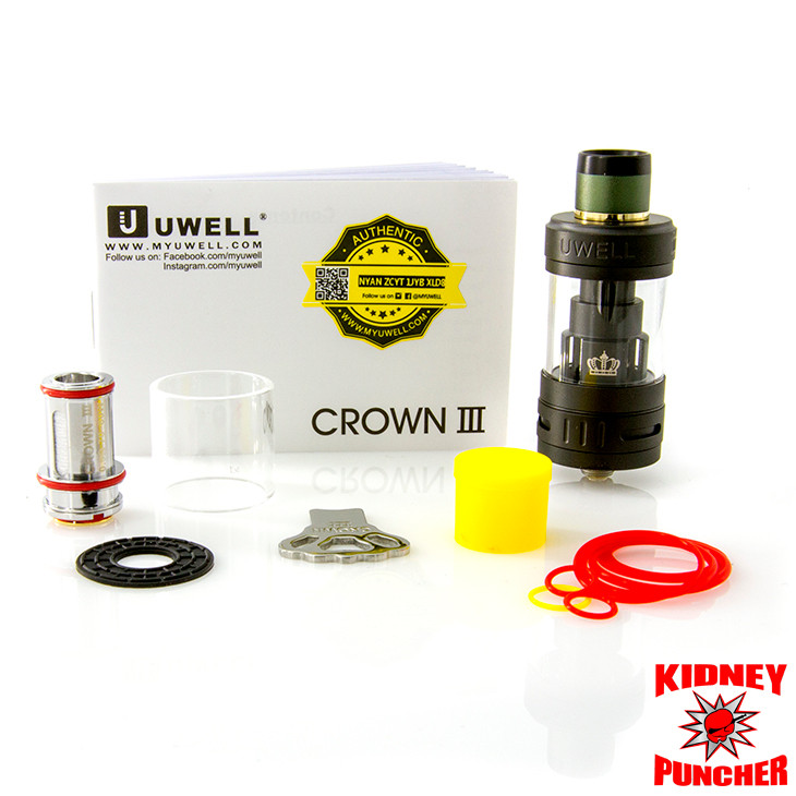 Uwell Crown 3 Coils 0 25 Wieviel Watt Uwell Crown 3 - Kidney Puncher