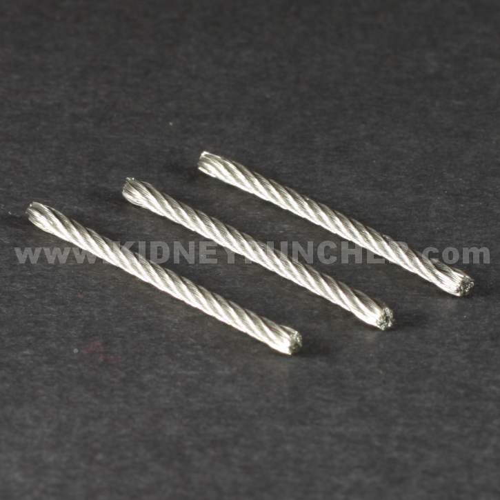 Wire Rope Wick 7x19 5/64 37mm 3 pack - Kidney Puncher