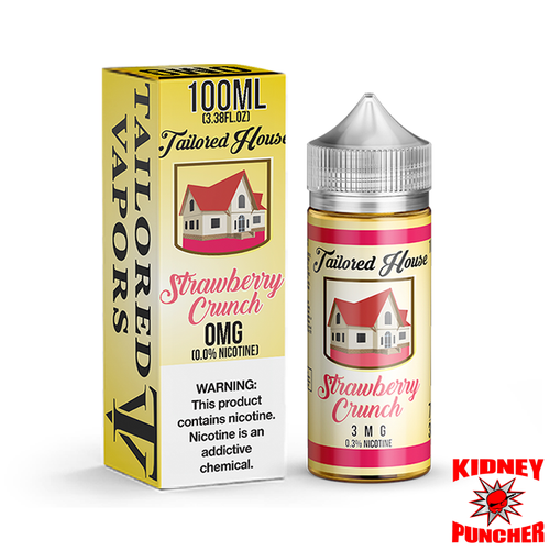 Tailored House E-Liquid - Strawberry Crunch 100ml