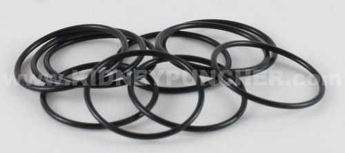 17mm Black O-Rings 10 Pack
