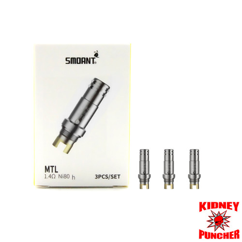 Smoant - Pasito Replacement Coils N80 MTL - 1.4ohm 3pk