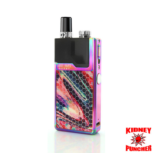 LostVape - Orion Q Pod System Full Kit - Honeycomb Rainbow