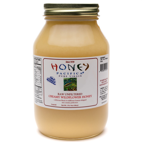 Creamy Wildflower Honey, Whipped Honey, Raw Wildflower Honey | Honey ...