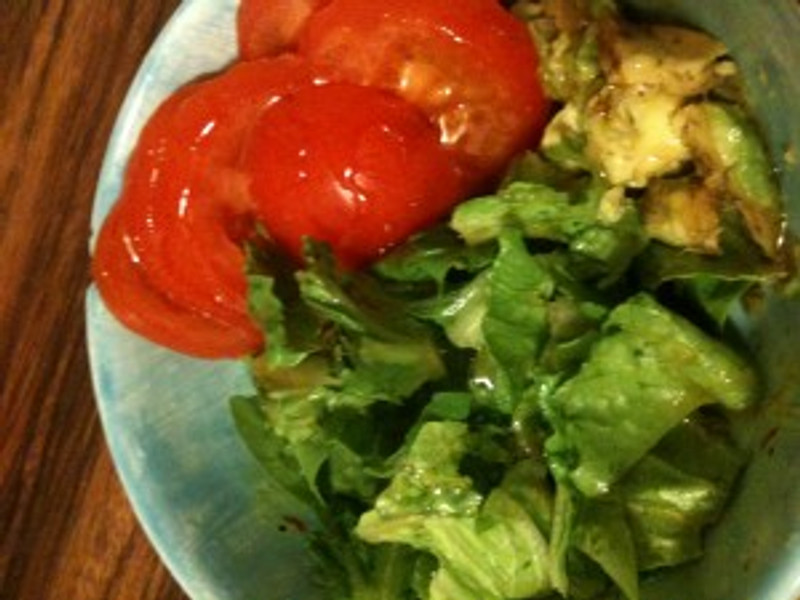 Raw Avocado and Honey Salad