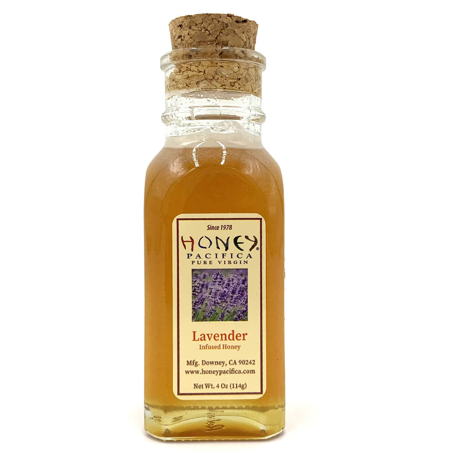 Lavender Infiused Sage Honey - Honey Pacifica